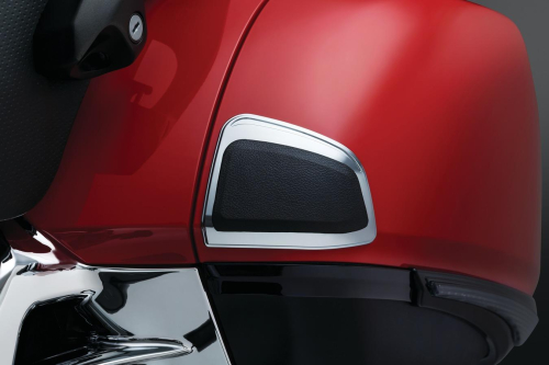 Kuryakyn - Kuryakyn Chrome Front Saddlebag Kick Protectors - 3919