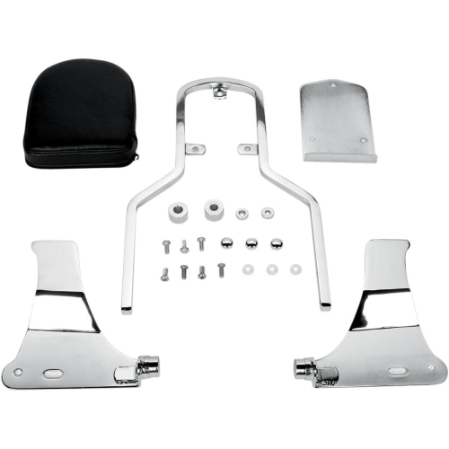MC Enterprises - MC Enterprises Short Sissy Bar with Plain Pad - 281-24