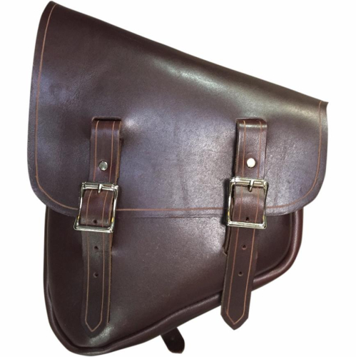 Nash Motorcycle Company - Nash Motorcycle Company Nashty Bag - Right - Brown - NOBBRN
