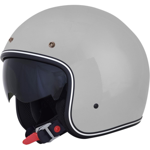 AFX - AFX FX-79 Vintage Solid Helmet - 0104-2410 - Silver - Medium