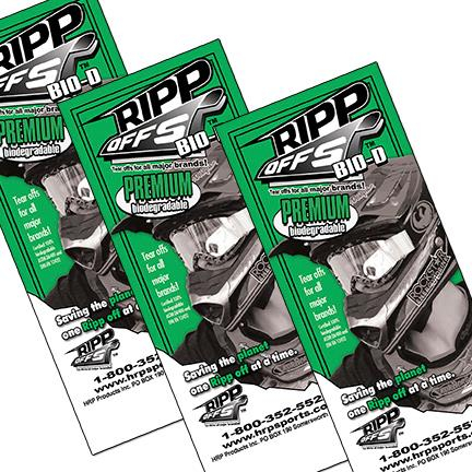 HRP Sports - HRP Sports Bio-D Rip Offs for Mayhem MX Oakley Goggles - RO-BOM20