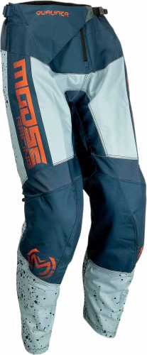 Moose Racing - Moose Racing Qualifier Pants - 2901-9632 - Gray/Orange - 46