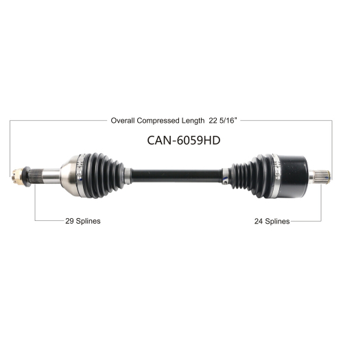 Open Trail - Open Trail HD 2.0 Rear Axle - CAN-6059HD