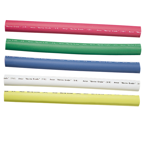 Ancor - Ancor Adhesive Lined Heat Shrink Tubing - 5-Pack, 6", 12 to 8 AWG, Assorted Colors