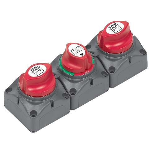 BEP Marine - BEP Battery Distribution Cluster f/Twin Engines w/Two Battery Banks