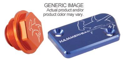 Hammerhead Designs - Hammerhead Designs Rear Brake Master Cylinder Cover - Black - 36-0561-00-60
