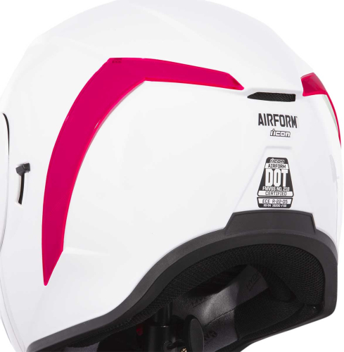Icon - Icon Airform Rear Spoilers - Day Glow Red - 0133-1310