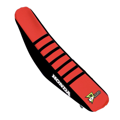 DCOR - DCOR Seat Cover - Black Sides - Red Top with Black Ribs - 30-10-152