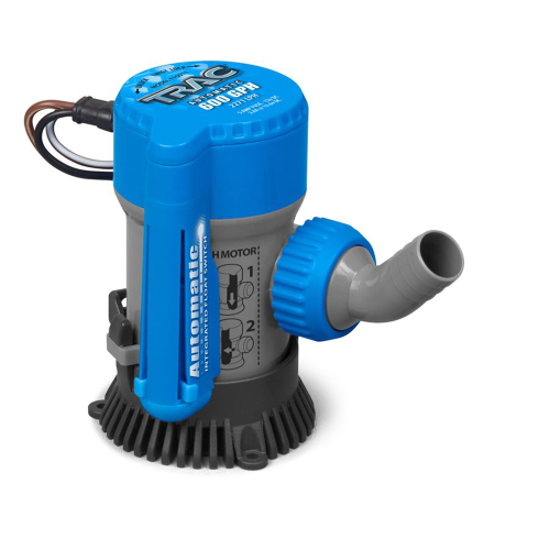 TRAC Outdoors - TRAC Bilge Pump Automatic - 600 GPH - 3/4" Outlet