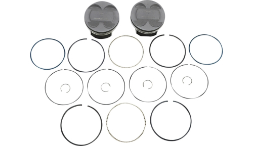 KB Performance - KB Performance Super-Duty 124in. Big Bore Piston Kit - 4.250in. - KB576LCA.STD