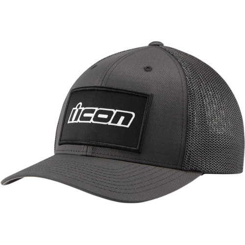Icon - Icon Corp Logo Hat - 842.2501-2963 - Gray - Lg-XL