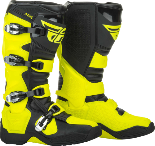 Fly Racing - Fly Racing FR5 Boots - 364-70808 - Hi-Vis - 8