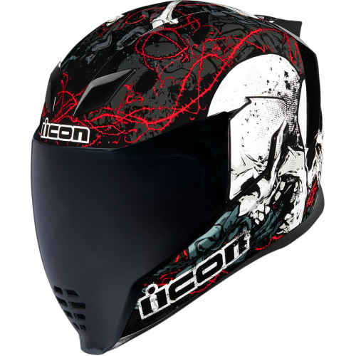 Icon - Icon Airflite Skull Helmet - 0101-11201 - Black - X-Large