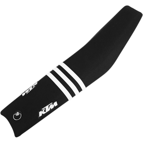 N-Style - N-Style Factory-Issue Grip Seat Cover - Black/Three White Ribs - TS50-6110