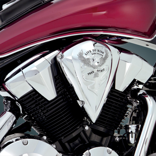 Show Chrome - Show Chrome Air Cleaner Cover - Free Spirit - 55-354