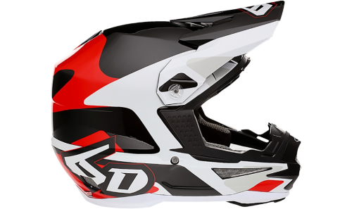 6D - 6D ATR-1 Apex Helmet - 10-4538 - Red - X-Large