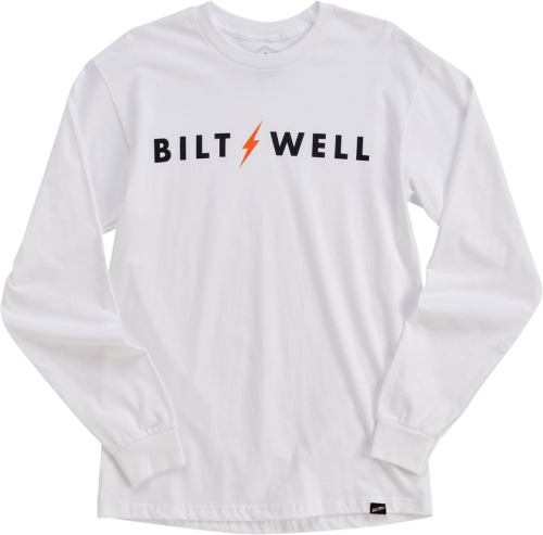 Biltwell Inc. - Biltwell Inc. Futura Long-Sleeve T-Shirt - 8104-082-003 - White - Medium