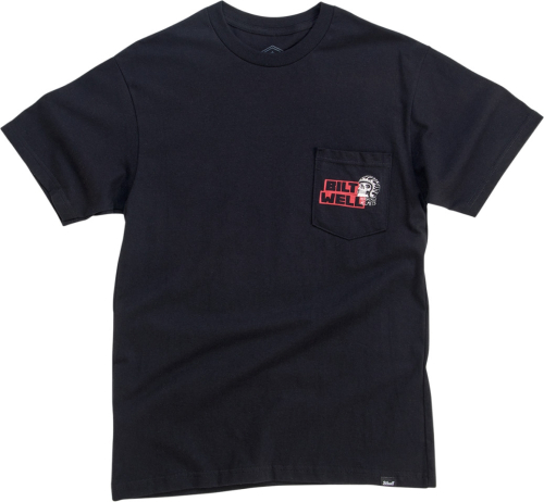 Biltwell Inc. - Biltwell Inc. Skull Pocket T-Shirt - 8102-077-003 - Black - Medium