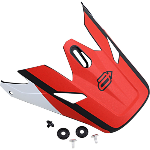 Arctiva - Arctiva Visor for Cambio Rise Helmets - Black/Red - 0132-1456