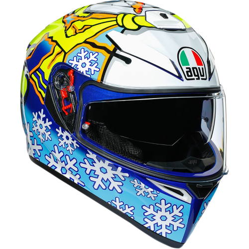 AGV - AGV K-3 SV Rossi Winter Test 2016 Helmet - 210301O0MY00105 - Winter Test 2016 - Small