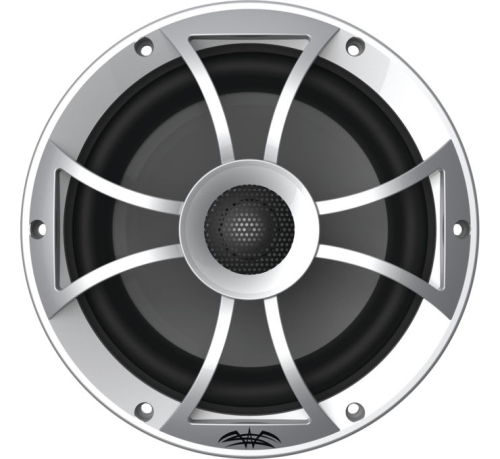 Wet Sounds - Wet Sounds RECON Series 8in. Coaxial Speakers with RGB - Gun Metal Grey - RECON 8-S RGB