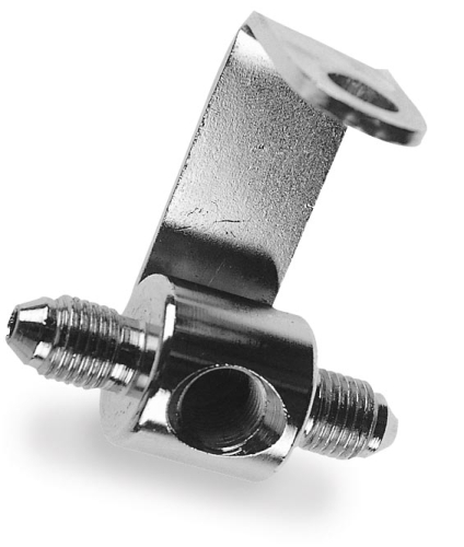 Goodridge - Goodridge Universal XLH Rear Brake Tee - Chrome - MCHD-016