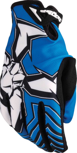 Moose Racing - Moose Racing Agroid Pro Gloves - 3330-8116 - Blue/Black - Medium