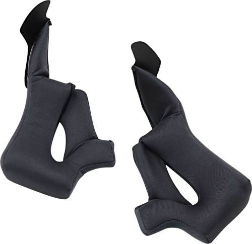 Z1R - Z1R Cheek Pads for Warrant Helmets - XS (55mm) - Black - 0134-2683