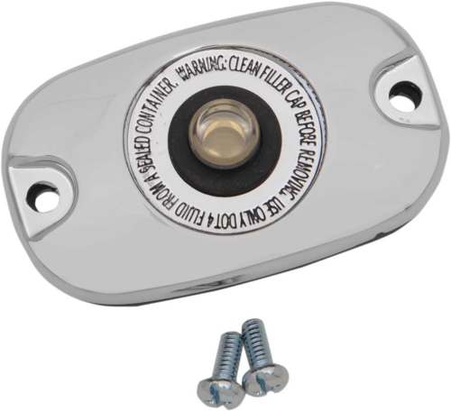 Drag Specialties - Drag Specialties Rear Brake Master Cylinder Cover Kit - 1731-0541