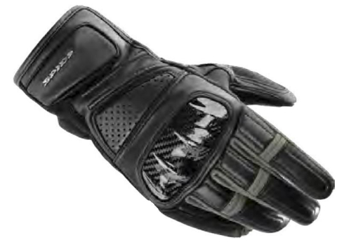 Spidi Sport S.R.L. - Spidi Sport S.R.L. Hangar Gloves - A148-233-X - Black/Sand - X-Large
