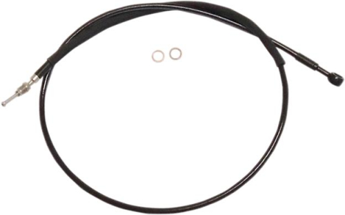Magnum - Magnum Alternative Length Black Pearl Braided Hydraulic Clutch Cable - 70in. - 41770