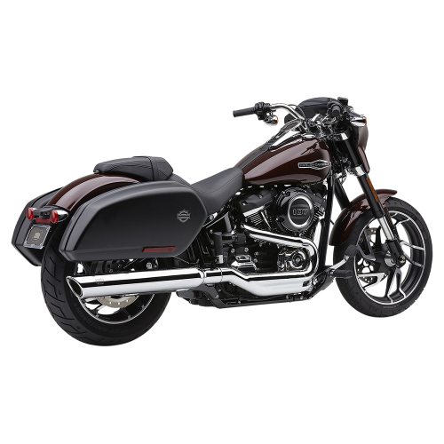 Cobra - Cobra 909 Twins Slip-Ons - Chrome - 6520
