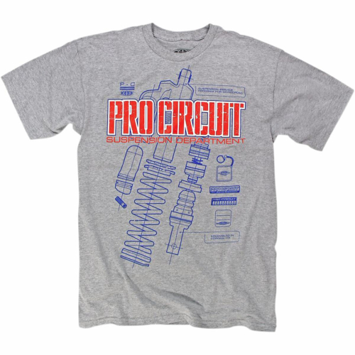 Pro Circuit - Pro Circuit Suspension Department T-Shirt - 6414108040 - Suspension Dept - X-Large