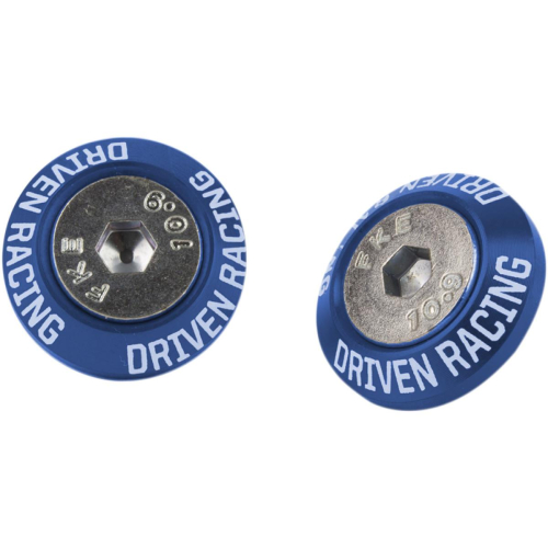 Driven Racing - Driven Racing Mirror Block-Off Plate - Blue - DMBKTBL