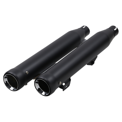 Cobra - Cobra Neighbor Haters Slip-On Mufflers - Black - 6049B
