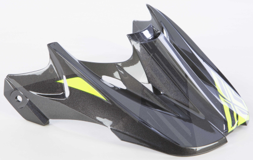 Fly Racing - Fly Racing Visor for Kinetic Pro Cold Weather Helmets - Hi-Vis/Black - 73-48263