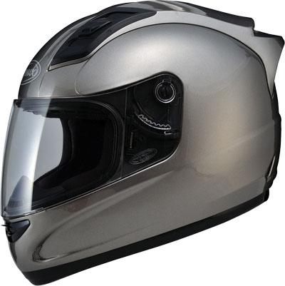 G-Max - G-Max GM69 Solid Helmet - G7690474 - Titanium - Small
