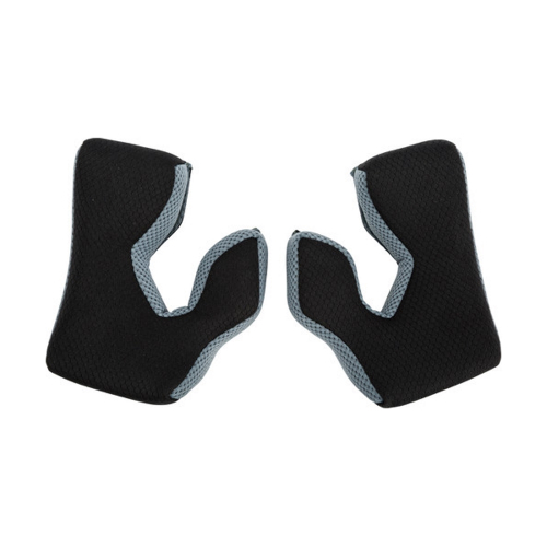 Fly Racing - Fly Racing Cheek Pads for Formula CP Helmets - XS - 50mm - Black/Gray - 73-87383