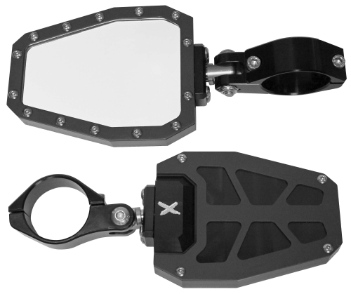 ModQuad - ModQuad Bezel Side Mirror - Flat Black - SIDE-X3-BBLK