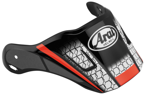 Arai Helmets - Arai Helmets Visor for XD4 Helmet - Mesh Red - 093970