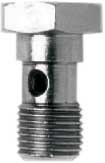 Goodridge - Goodridge Universal Single Banjo Bolt - 7/16in.-24 - Chrome - P775-44CH
