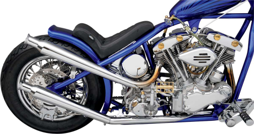 Paughco - Paughco Bell Tip Muffler - 20in. - Short - Chrome - 618BT