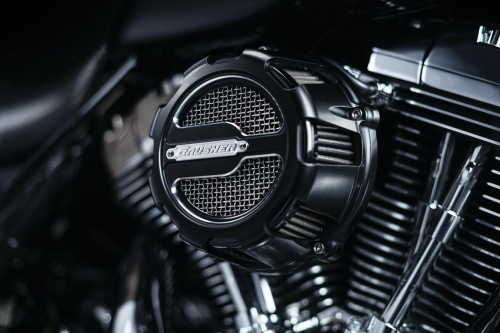 Kuryakyn - Kuryakyn Crusher Maverick Air Cleaner Assembly - Black - 9882