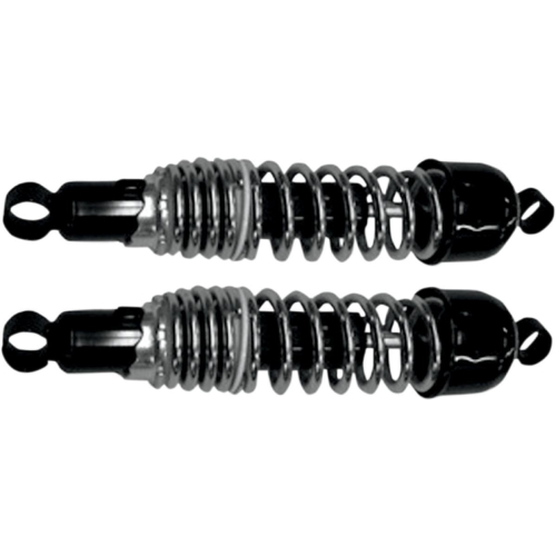 Emgo - Emgo Classic Shocks - 365mm Eye/Clevis - Chrome - 17-05544