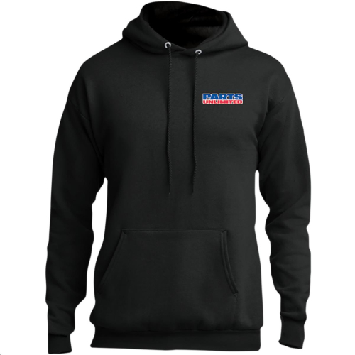 Throttle Threads - Throttle Threads Hooded Sweatshirt - PSU36PC78HBKXL - Black - X-Large