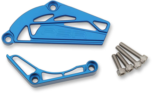 PSR - PSR Case Saver/Sprocket Cover Kit - Blue - 07-04151-25