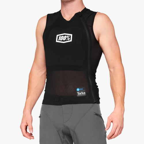 100% - 100% Tarka Body Armor Vest - 90310-001-12 - Black - Large