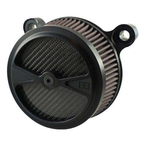 Brass Balls Cycles - Brass Balls Cycles Air Cleaner - F1 - Black - BB03-166