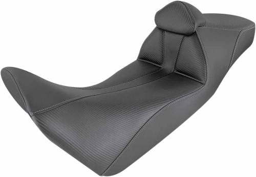 Saddlemen - Saddlemen Adventure Tour Low-Profile Seat with Backrest - 0810-H049BR