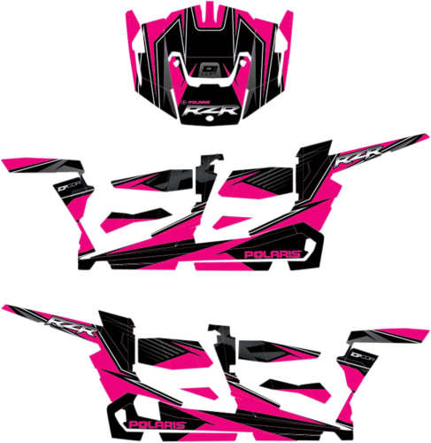 DCOR - DCOR Graphic Kit - Pink/Black - 20-60-113